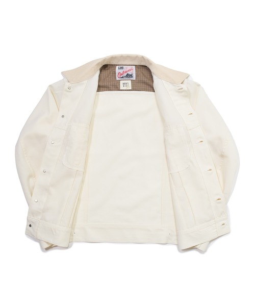 MEN'S BIGI（メンズビギ）の「【LEE/リー】別注 エクスクルーシブ STORM RIDER ジャケット（デニムジャケット・メンズ・ネイビー/ホワイト/ブラック・02/03/04）」の18枚目の写真