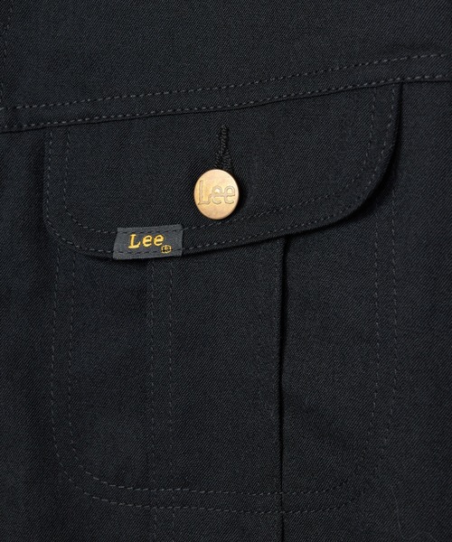 MEN'S BIGI（メンズビギ）の「【LEE/リー】別注 エクスクルーシブ STORM RIDER ジャケット（デニムジャケット・メンズ・ネイビー/ホワイト/ブラック・02/03/04）」の22枚目の写真