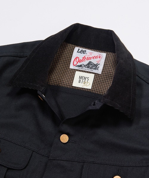 MEN'S BIGI（メンズビギ）の「【LEE/リー】別注 エクスクルーシブ STORM RIDER ジャケット（デニムジャケット・メンズ・ネイビー/ホワイト/ブラック・02/03/04）」の21枚目の写真