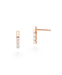 AHKAH スイングダイヤピアス 18K スイングダイヤ ピアス | AHKAH