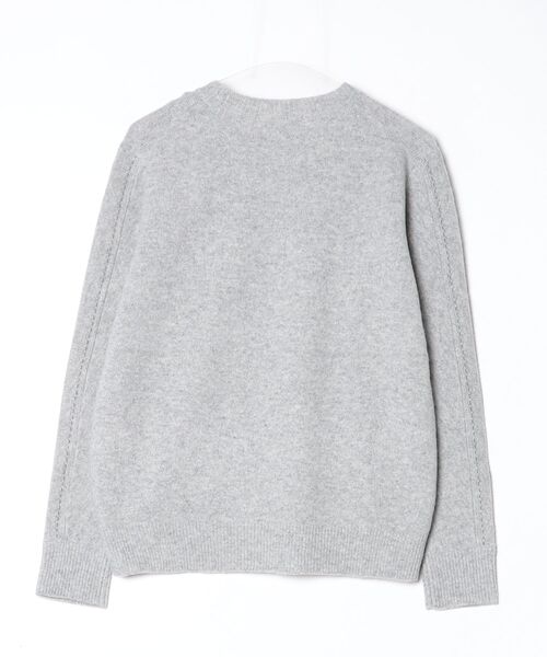 AOURE（アウール）の「スリーブデザインニット（ニット/セーター・メンズ・オフホワイト/ライトグレー・MEDIUM/LARGE）」の3枚目の写真