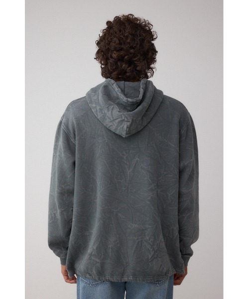 AZUL by moussy(アズールバイマウジー)の「シャドークリンクルフーディートップス(パーカー・メンズ・グレー系その他/ホワイト系その他・MEDIUM/LARGE)」の22枚目の写真