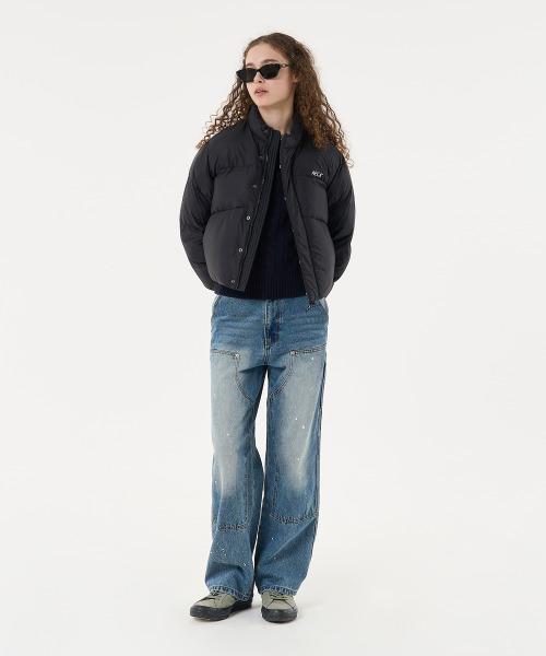 AECA(エイカ)の「AECA CURVED SHORT PUFFER JUMPER-BLACK(ダウンジャケット/コート・メンズ・その他・MEDIUM/LARGE/SMALL)」の3枚目の写真