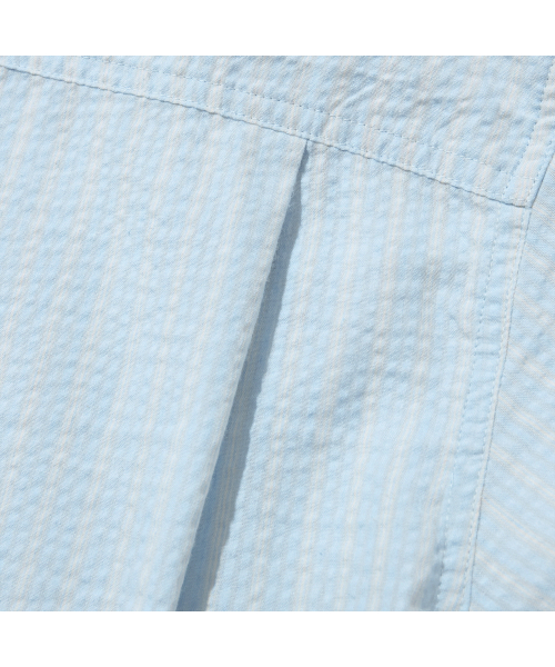 F.ILLUMINATE（フィルミネイト）の「シアサーカー ストライプシャツ-スカイブルー（シャツ/ブラウス・レディース・その他・SMALL/MEDIUM）」の10枚目の写真