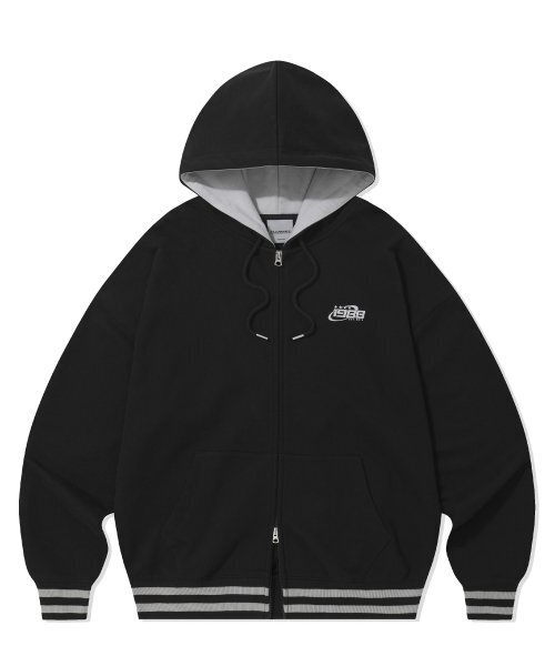F.ILLUMINATE(フィルミネイト)の「1988サークルロゴフードジップアップ-ブラック(パーカー・レディース・その他・SMALL/MEDIUM/LARGE)」の2枚目の写真