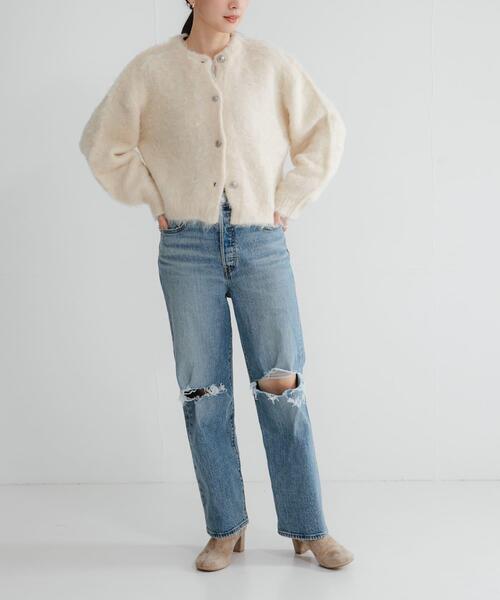 URBAN RESEARCH（アーバンリサーチ）の「オブリークトゥスエードブーツ（ブーツ・レディース・ベージュ/ブラウン・24.5/23.5/25/24）」の7枚目の写真