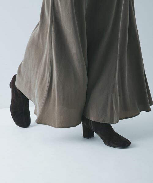 URBAN RESEARCH（アーバンリサーチ）の「オブリークトゥスエードブーツ（ブーツ・レディース・ベージュ/ブラウン・24.5/23.5/25/24）」の12枚目の写真