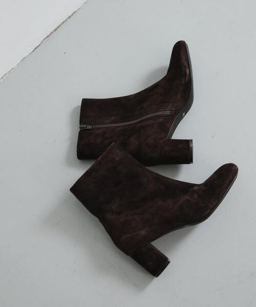 URBAN RESEARCH（アーバンリサーチ）の「オブリークトゥスエードブーツ（ブーツ・レディース・ベージュ/ブラウン・24.5/23.5/25/24）」の18枚目の写真