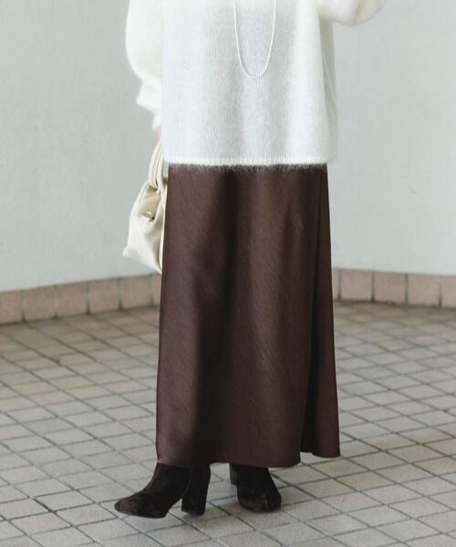 URBAN RESEARCH（アーバンリサーチ）の「オブリークトゥスエードブーツ（ブーツ・レディース・ベージュ/ブラウン・24.5/23.5/25/24）」の20枚目の写真