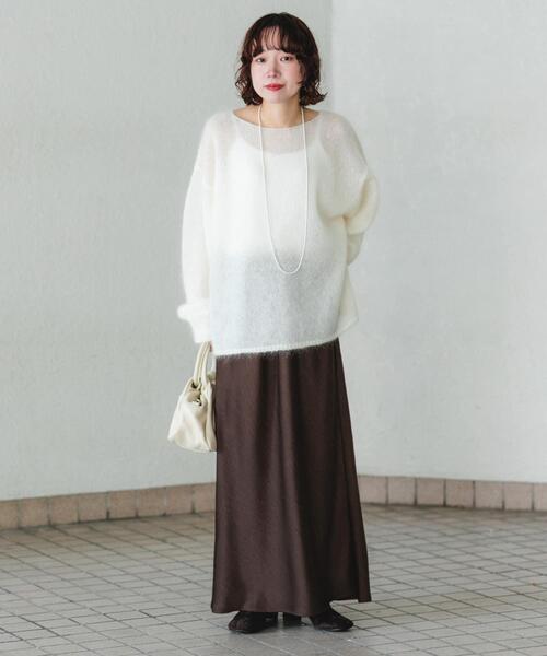 URBAN RESEARCH（アーバンリサーチ）の「オブリークトゥスエードブーツ（ブーツ・レディース・ベージュ/ブラウン・24.5/23.5/25/24）」の21枚目の写真