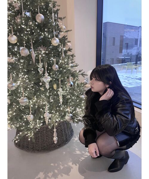 MUSINSA STANDARD WOMAN（ムシンサスタンダードウーマン）の「レディースコーデュロイミニスカート[ブラック]（スカート・レディース・その他・SMALL/MEDIUM/LARGE/X-SMALL）」の13枚目の写真