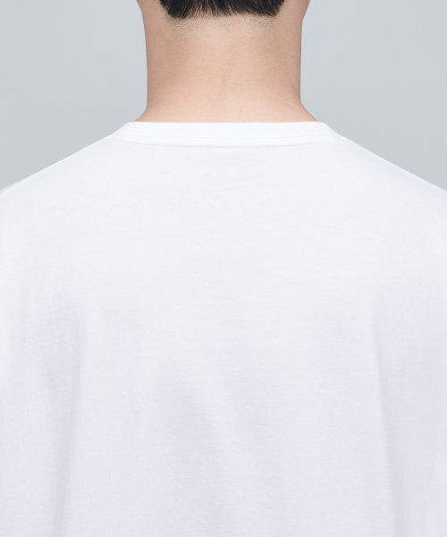 MUSINSA STANDARD（ムシンサスタンダード）の「エクストラオーバーサイズクルーネックTシャツ[ホワイト]（Tシャツ/カットソー・メンズ・その他・SMALL/MEDIUM/LARGE/X-LARGE/XX-LARGE/XXX-LARGE）」の4枚目の写真