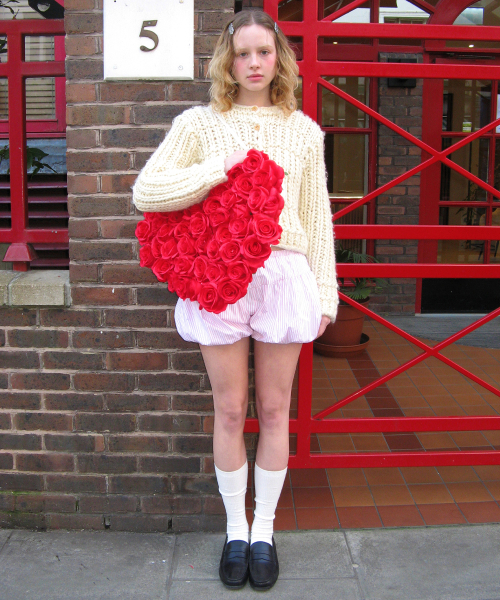 SINOON(シヌーン)の「Hand Made Short Cardigan (Ivory)(カーディガン/ボレロ・レディース・アイボリー・FREE)」の3枚目の写真