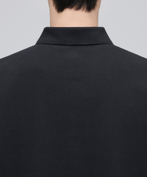 MUSINSA STANDARD（ムシンサスタンダード）の「リラックスフィットピケポロシャツ[ダークグレー]（ポロシャツ・メンズ・その他・MEDIUM/LARGE/X-LARGE/XX-LARGE/SMALL）」の4枚目の写真