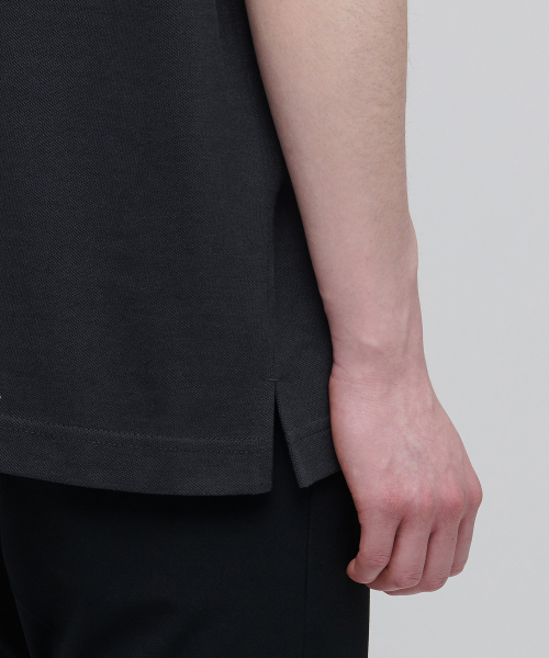 MUSINSA STANDARD（ムシンサスタンダード）の「リラックスフィットピケポロシャツ[ダークグレー]（ポロシャツ・メンズ・その他・MEDIUM/LARGE/X-LARGE/XX-LARGE/SMALL）」の6枚目の写真