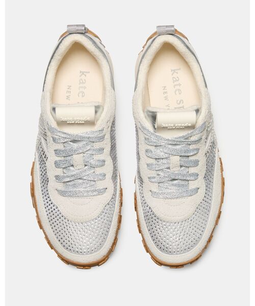 kate spade new york（ケイトスペード ニューヨーク）の「ケイ アズ イン ケイト ランナー（スニーカー・レディース・グレー・8/7/6/5）」の5枚目の写真