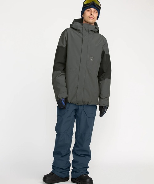 VOLCOM(ボルコム)の「VOLCOM PRIMRY JACKET/ボルコムスキースノーボードウェア(ジャケット)(その他アウター・メンズ・グレー・MEDIUM/LARGE)」の9枚目の写真