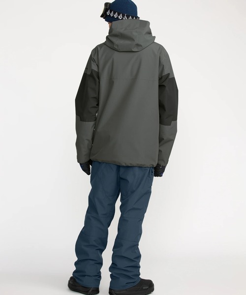 ボルコム スノーボードジャケット グレー VOLCOM（ボルコム） スノーボード／スキーウェア ジャケット メンズ S