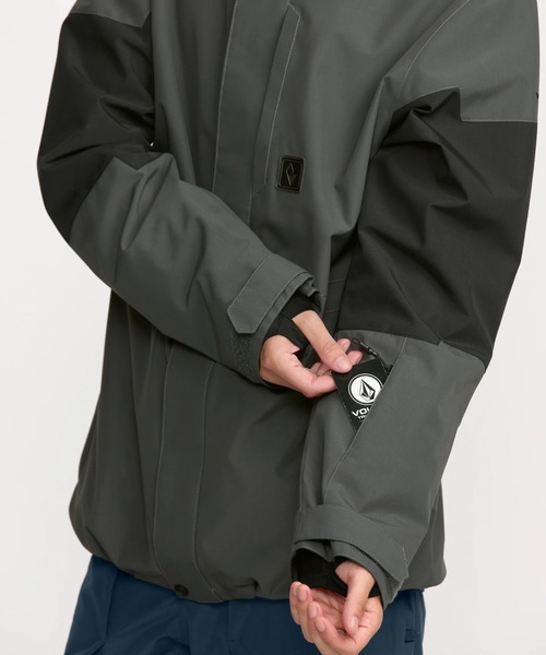 VOLCOM(ボルコム)の「VOLCOM PRIMRY JACKET/ボルコムスキースノーボードウェア(ジャケット)(その他アウター・メンズ・グレー・MEDIUM/LARGE)」の6枚目の写真