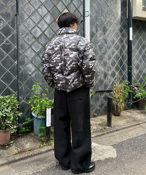 Chikashitsu +（チカシツプラス）の「【Chikashitsu +】heavy weight cotton design sweat pants / 【チカシツプラス】ヘビーウェイトコットンデザインスウェットパンツ（スウェットパンツ・メンズ・杢グレー/グレー/ブラック・ONE SIZE）」の9枚目の写真