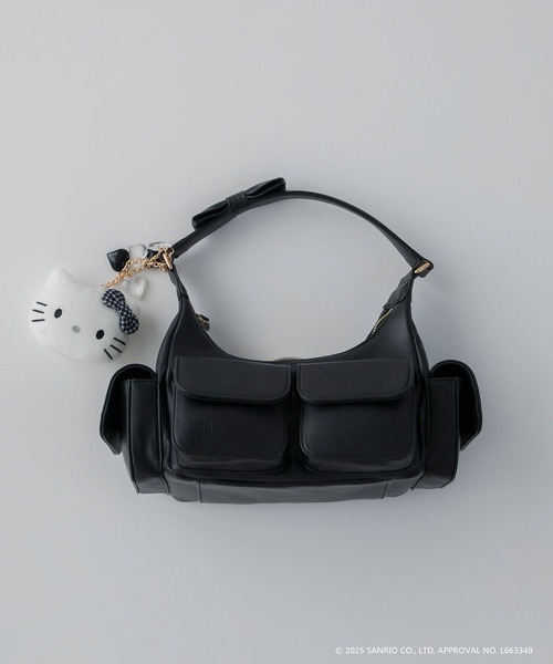 セール】【HELLO KITTY】ハローキティコラボ リボンショルダーバッグ