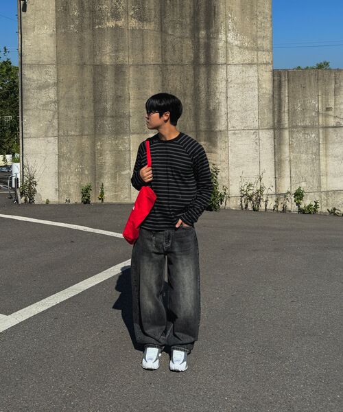 SCALLYWAG（スカリーワグ）の「Crop Raglan Long Sleeve [Stripe]（Tシャツ/カットソー・レディース・その他・MEDIUM/LARGE）」の18枚目の写真