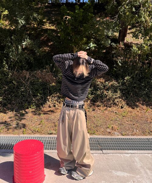 SCALLYWAG（スカリーワグ）の「Crop Raglan Long Sleeve [Stripe]（Tシャツ/カットソー・レディース・その他・MEDIUM/LARGE）」の19枚目の写真