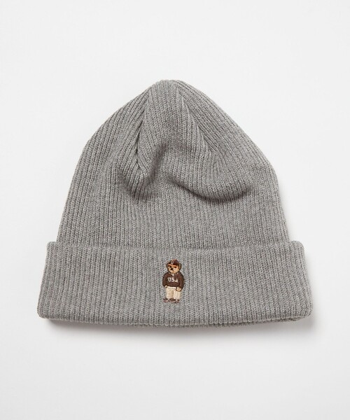 INFIELDER DESIGN（インフィールダーデザイン）の「【別注】＜ROSTER BEAR×INFIELDER DESIGN＞ニットキャップ（ニットキャップ/ビーニー・メンズ・ダークブラウン/グレー系/ブラック・FREE）」の13枚目の写真