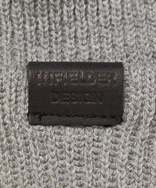 INFIELDER DESIGN（インフィールダーデザイン）の「【別注】＜ROSTER BEAR×INFIELDER DESIGN＞ニットキャップ（ニットキャップ/ビーニー・メンズ・ダークブラウン/グレー系/ブラック・FREE）」の8枚目の写真