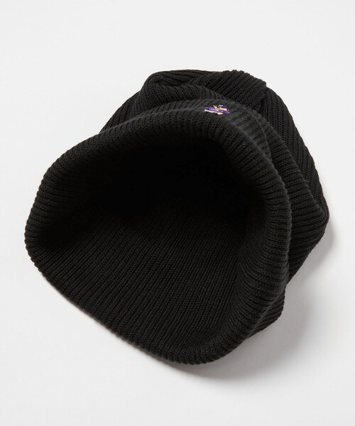 INFIELDER DESIGN（インフィールダーデザイン）の「【別注】＜ROSTER BEAR×INFIELDER DESIGN＞ニットキャップ（ニットキャップ/ビーニー・メンズ・ダークブラウン/グレー系/ブラック・FREE）」の7枚目の写真
