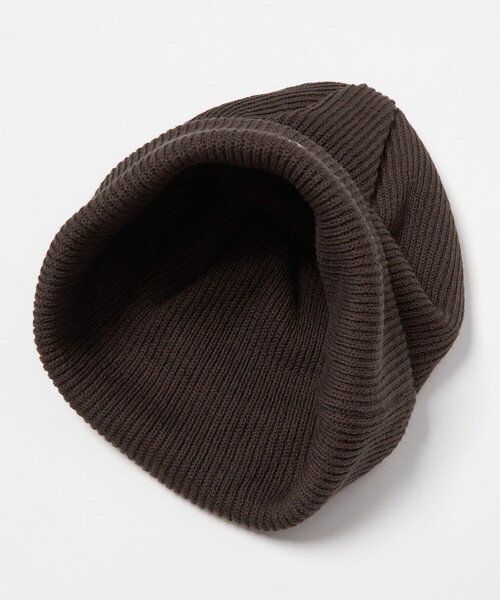 INFIELDER DESIGN（インフィールダーデザイン）の「【別注】＜ROSTER BEAR×INFIELDER DESIGN＞ニットキャップ（ニットキャップ/ビーニー・メンズ・ダークブラウン/グレー系/ブラック・FREE）」の5枚目の写真