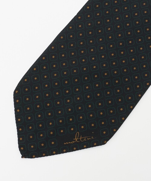 UNITED ARROWS（ユナイテッドアローズ）の「＜molteni＞スクエアプリント アスコットタイ（ストール/ショール・メンズ・ダークグリーン・FREE）」の2枚目の写真