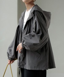 HUG.U（ハグユー）の「撥水 ポケッタブル ナイロンパーカー（ナイロンジャケット）」