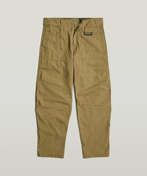 G-STAR（ジースター）の「Fatigue Pants Relaxed Tapered/ミリタリーディテールリラックステーパードファティーグパンツ/ベルトユーティリティパンツ（カーゴパンツ・メンズ・ブラウン系その他/ダークブラック・28inch/29inch/30inch/32inch/33inch/34inch/31inch）」の12枚目の写真