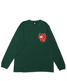 GOD BLESS YOU（ゴッドブレスユー）の「GOD BLESS YOU HEART L/S TEE（Tシャツ/カットソー）」