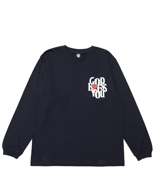 GOD BLESS YOU HEART L/S TEE（Tシャツ/カットソー）｜GOD BLESS YOU