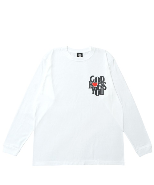 GOD BLESS YOU HEART L/S TEE（Tシャツ/カットソー）｜GOD BLESS YOU