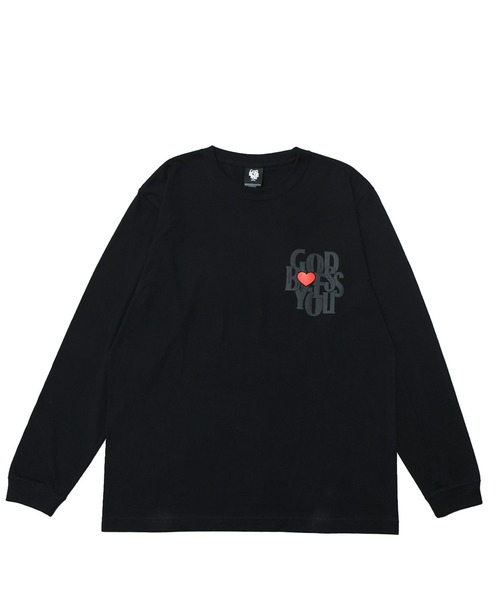 GOD BLESS YOU HEART L/S TEE（Tシャツ/カットソー）｜GOD BLESS YOU