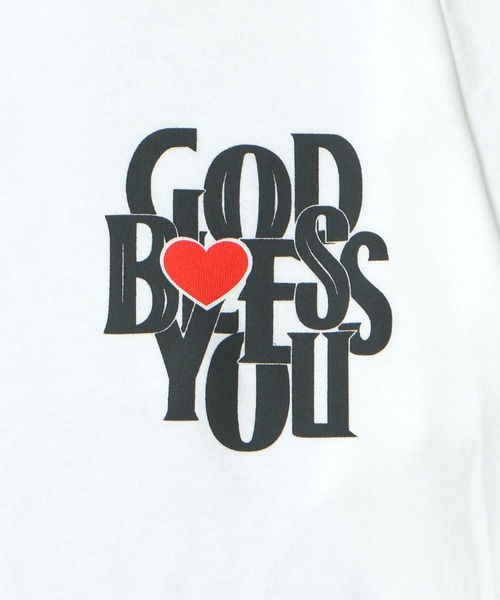 GOD BLESS YOU(ゴッドブレスユー)の「GOD BLESS YOU HEART L/S TEE(Tシャツ/カットソー・メンズ・ブラック/アッシュ/ホワイト/グリーン系/バーガンディー/チャコール/ネイビー・M/L/XL/XXL)」の15枚目の写真