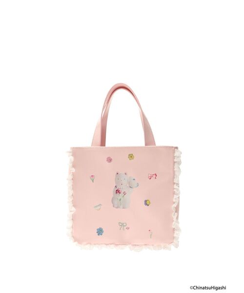 merry jenny(メリージェニー)の「New Wave Sugar cat square bag(ハンドバッグ・レディース・ネイビー/ピンク/アイボリー・FREE)」の11枚目の写真