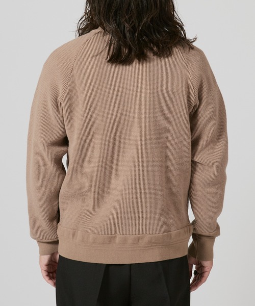 FLISTFIA（フリストフィア）の「FLISTFIA Crew Nack Zip Cardigan / CN01016（カーディガン/ボレロ・メンズ・モカ・3）」の11枚目の写真