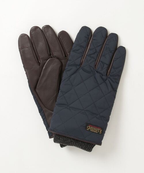 POLO RALPH LAUREN（ポロ ラルフ ローレン）の「キルテッド タッチ スクリーン フィールド グローブ（手袋・メンズ・ブルー・M/S/L）」の3枚目の写真