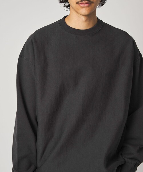 Steven Alan（スティーブンアラン）の「＜Steven Alan＞ ウラケ セットイン クルーネック スウェット（スウェット・メンズ・クリーム/ダークグレー/パープル/モカ/ライトグレー・L/XL/M/S）」の11枚目の写真