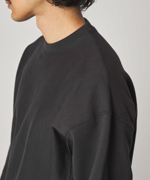 Steven Alan（スティーブンアラン）の「＜Steven Alan＞ ウラケ セットイン クルーネック スウェット（スウェット・メンズ・クリーム/ダークグレー/パープル/モカ/ライトグレー・L/XL/M/S）」の12枚目の写真