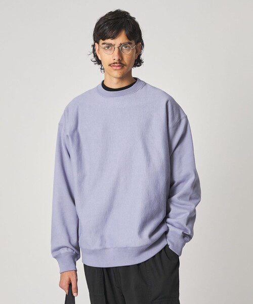 Steven Alan（スティーブンアラン）の「＜Steven Alan＞ ウラケ セットイン クルーネック スウェット（スウェット・メンズ・クリーム/ダークグレー/パープル/モカ/ライトグレー・L/XL/M/S）」の17枚目の写真