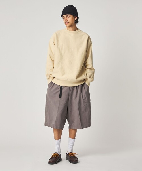 Steven Alan（スティーブンアラン）の「＜Steven Alan＞ ウラケ セットイン クルーネック スウェット（スウェット・メンズ・クリーム/ダークグレー/パープル/モカ/ライトグレー・L/XL/M/S）」の20枚目の写真