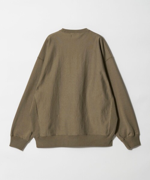 Steven Alan（スティーブンアラン）の「＜Steven Alan＞ ウラケ セットイン クルーネック スウェット（スウェット・メンズ・クリーム/ダークグレー/パープル/モカ/ライトグレー・L/XL/M/S）」の7枚目の写真