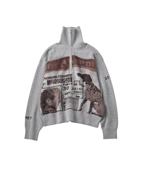 ［Knuth Marf］ concept jacquard knit（ニット/セーター）｜Knuth Marf