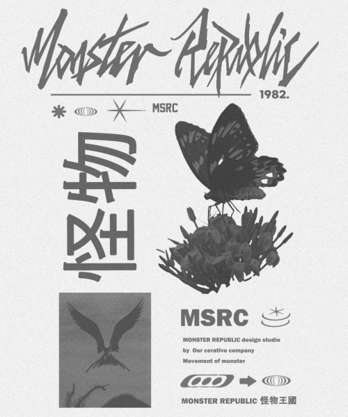 MONSTER REPUBLIC(モンスターリパブリック)の「フライアッシュグレーTシャツホワイト(Tシャツ/カットソー・レディース・その他・LARGE/MEDIUM/SMALL/X-LARGE)」の3枚目の写真