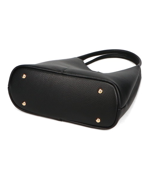 31 Sons de mode(トランテアン ソン ドゥ モード)の「ショルダーホーボーバッグ(ハンドバッグ・レディース・ホワイト/ブラック・フリ-)」の11枚目の写真